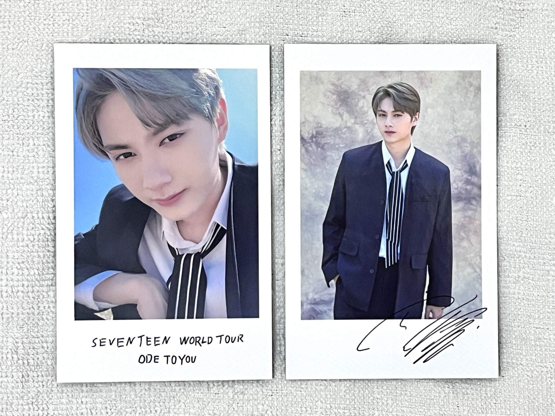 SEVENTEEN文俊輝JUN｜ODE TO YOU演唱會周邊 拍立得卡