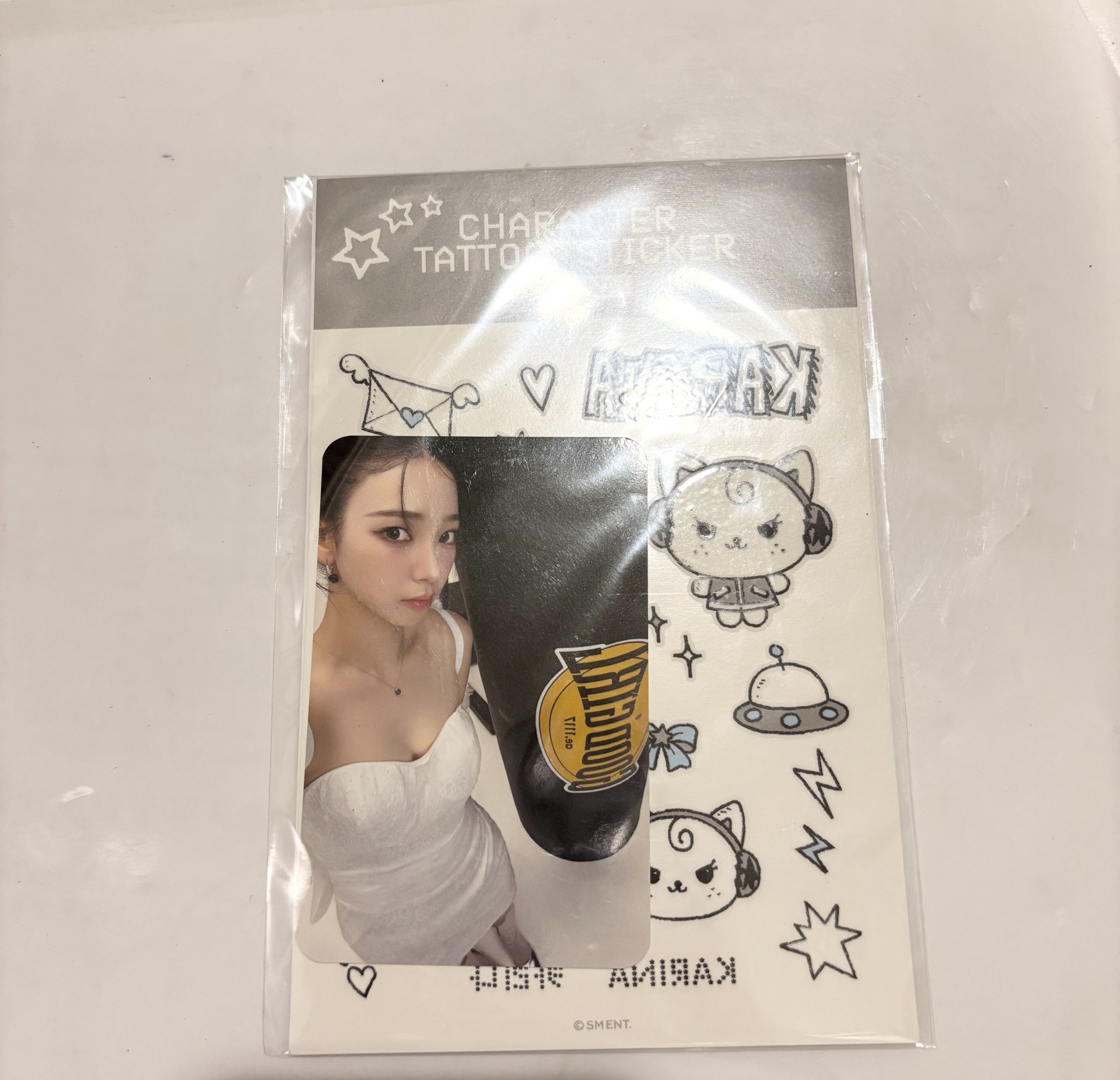 三巡紋身貼紙柚