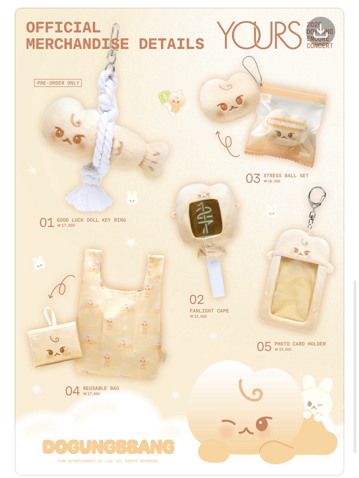 Nct Doyoung 道貢包手燈套