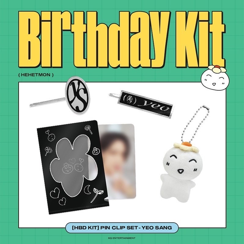 [HBD KIT ]PIN CLIP SET - YEO SANG