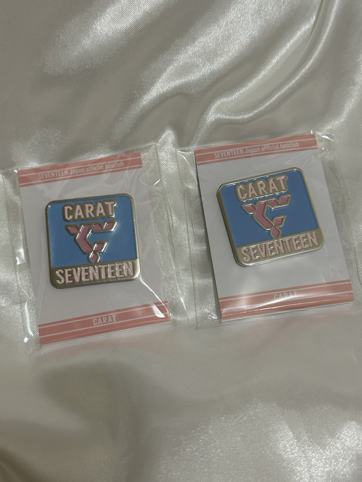 SEVENTEEN 日本會員 會員禮 別針 徽章