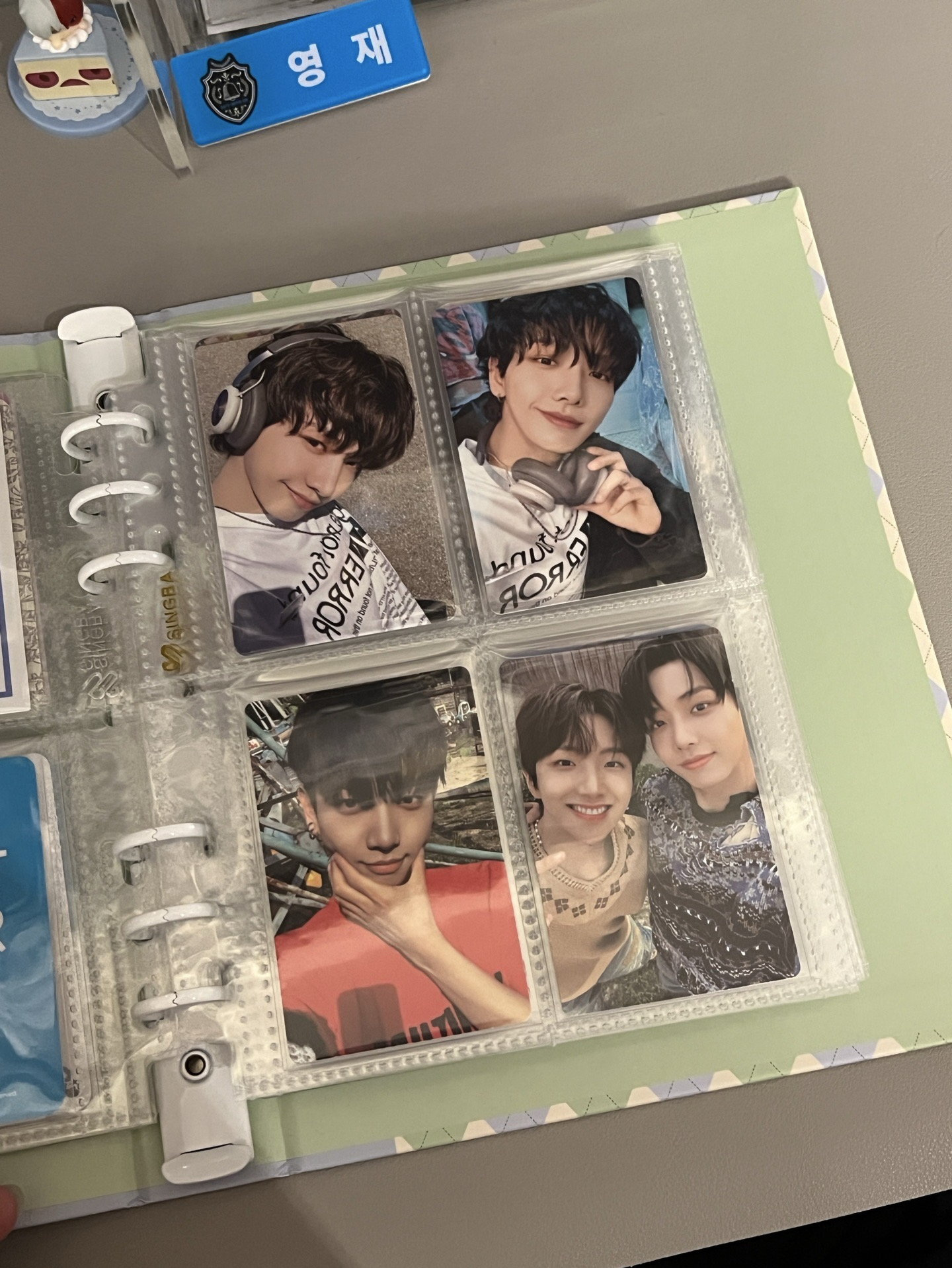 明宰炫（生日卡.黑框眼鏡wvs最後出）