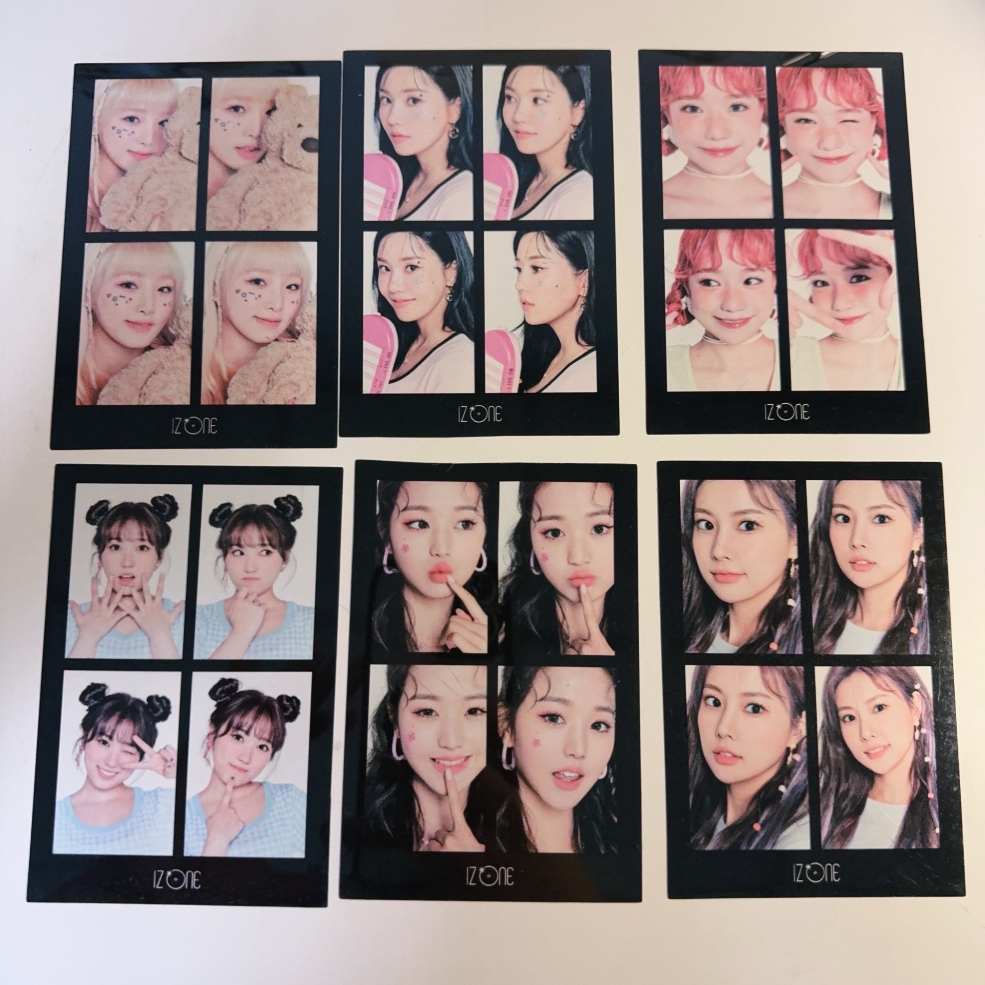 IZ*ONE ONEIRIC DIARY 四格透卡