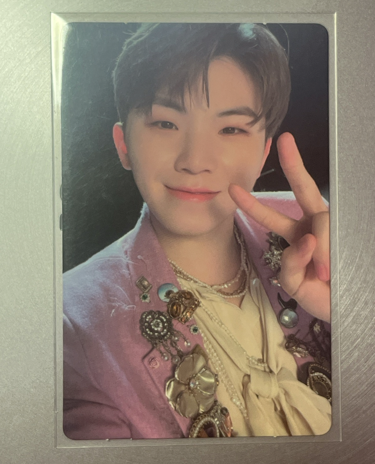 正四 油彩盤 勳 woozi 