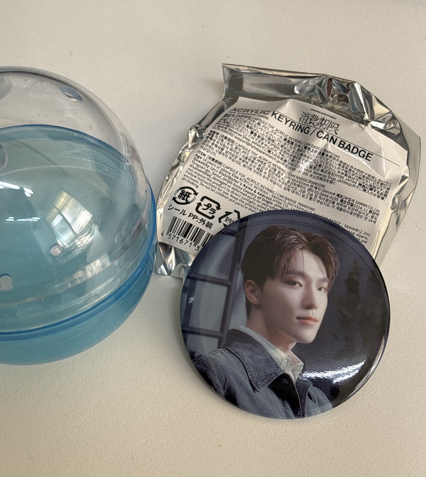 消費期限 扭蛋 徽章 燦