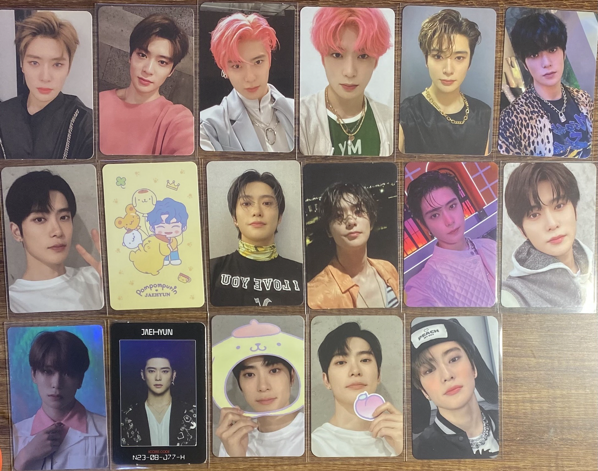 在玹歷年小卡和周邊1