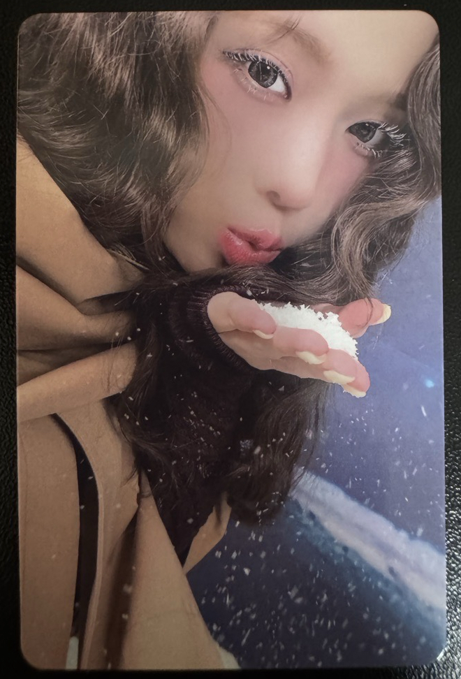 aespa Winter 中背雜誌卡1