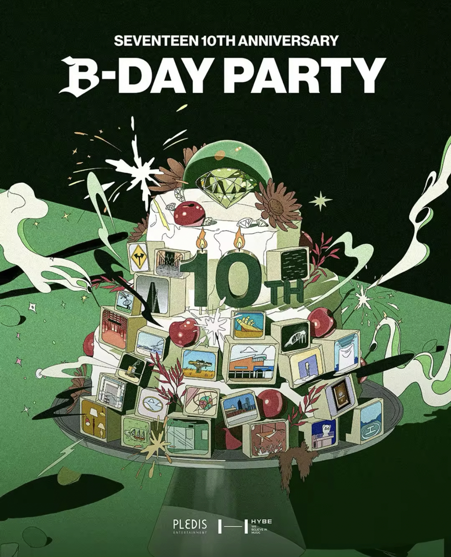 SEVENTEEN 10TH ANNIVERSARY B-DAY PARTY