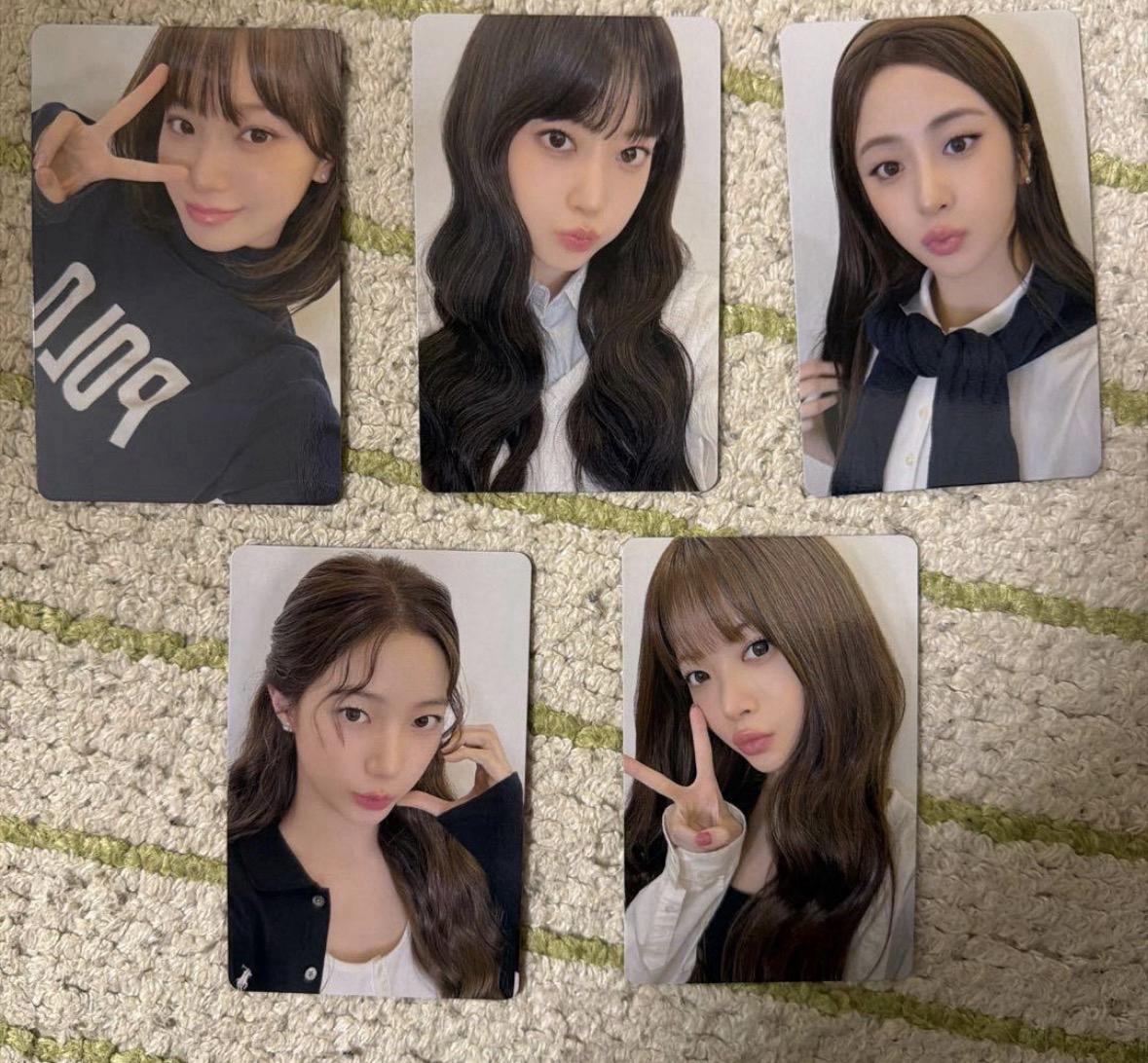 LESSERAFIM 日本特典卡