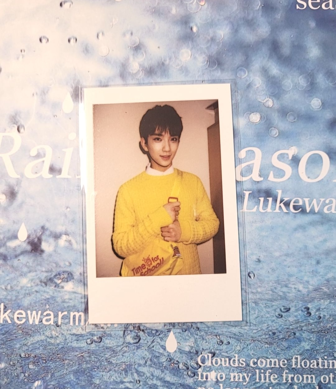 洪知秀 Joshua 早期拍立得