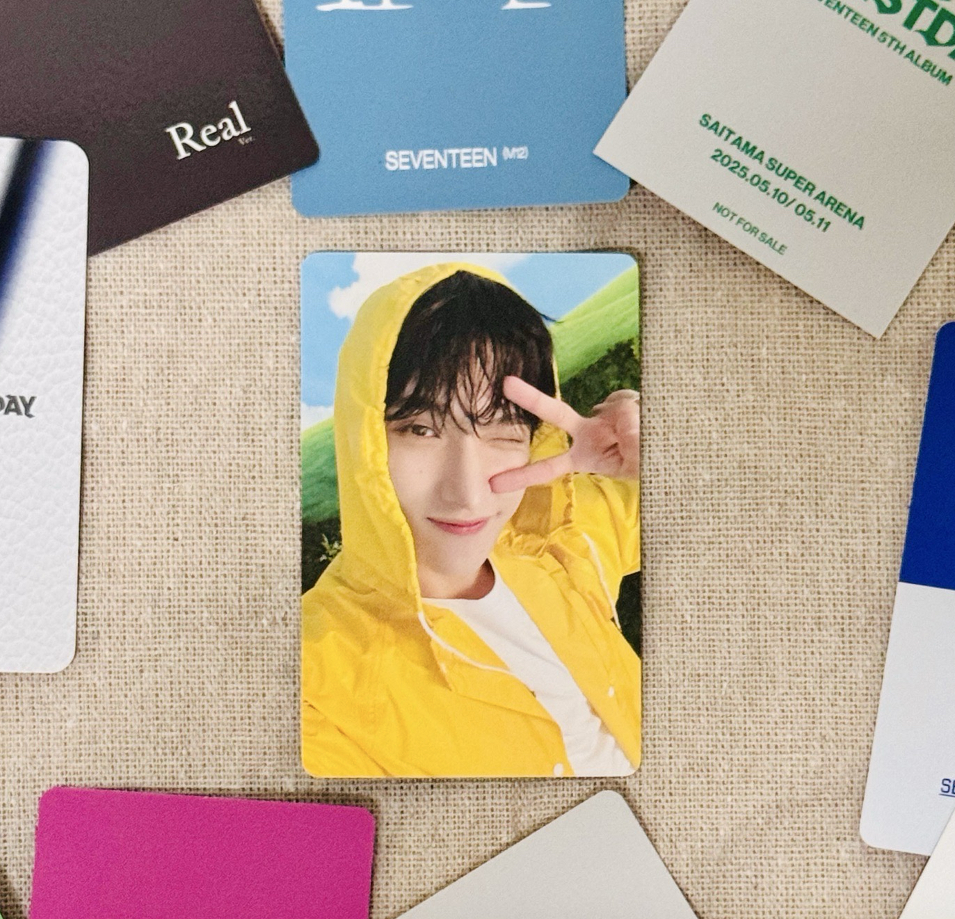 SEVENTEEN 碩珉 DK MINI11克拉盤小卡  雨衣