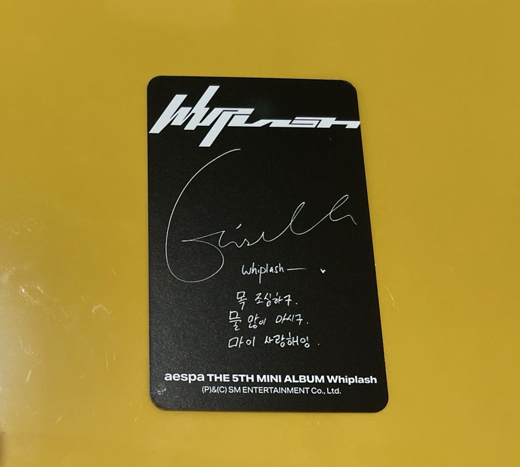 Whiplash beat ver giselle 