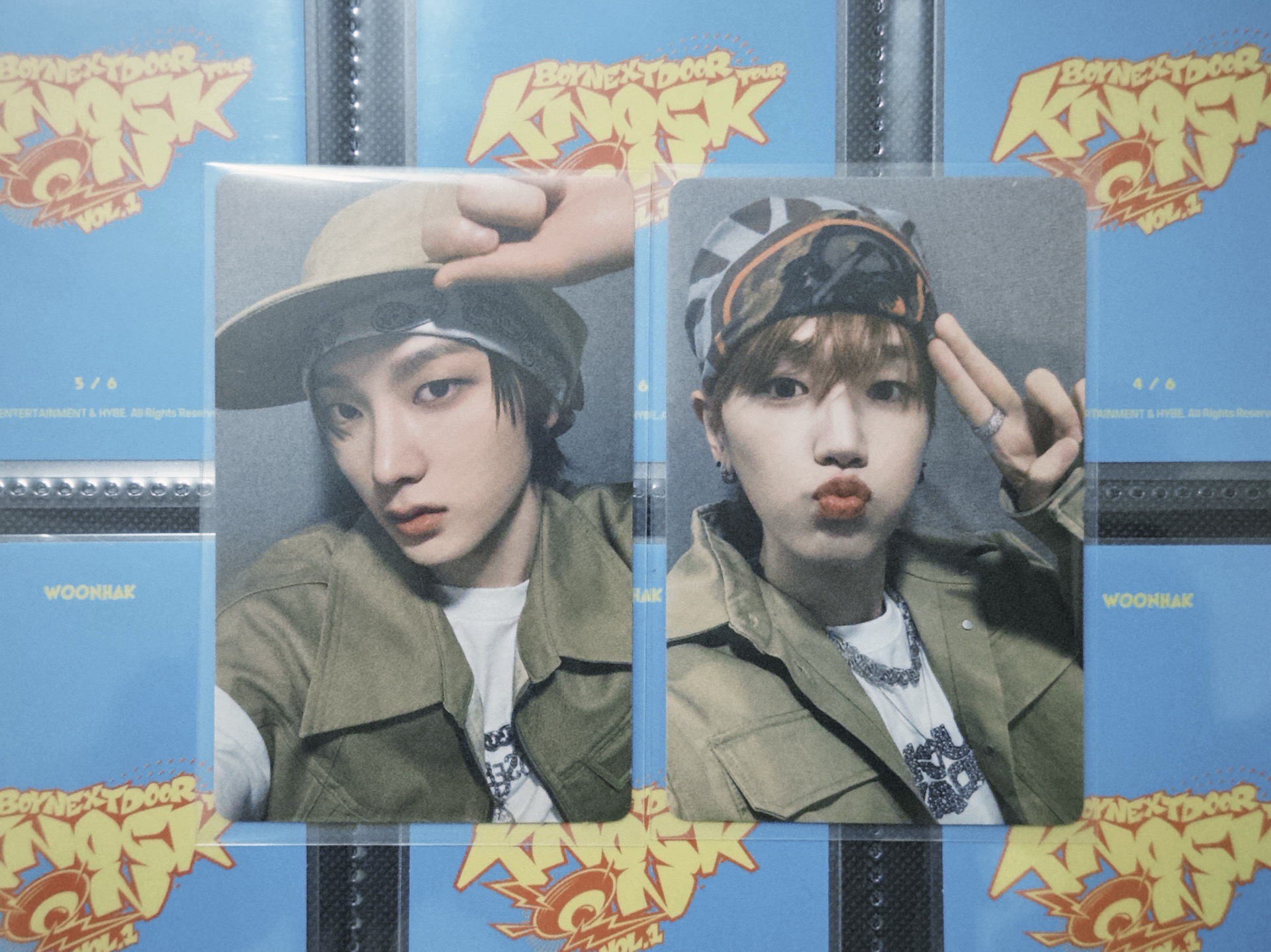 19.99 yzy4.0簽售卡 中文卡背 朴成淏 李常赫