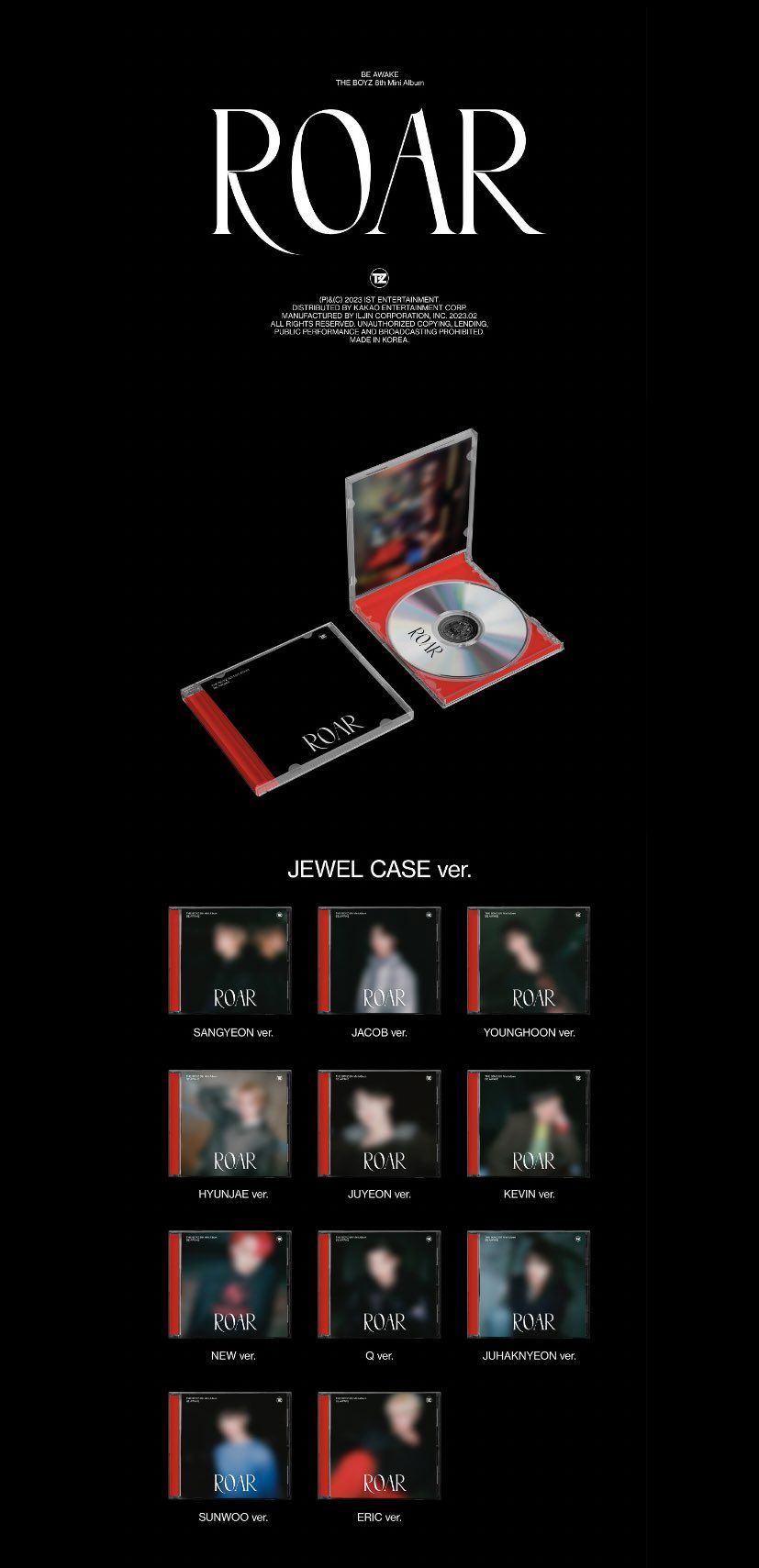 THE BOYZ善旴 單封全專