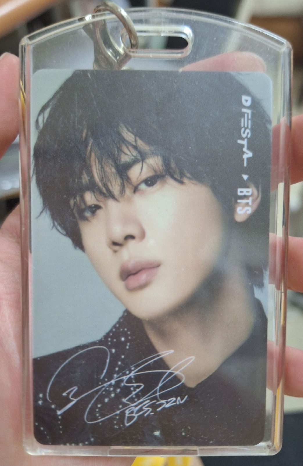 bts jin 2023 D社台北展入場卡