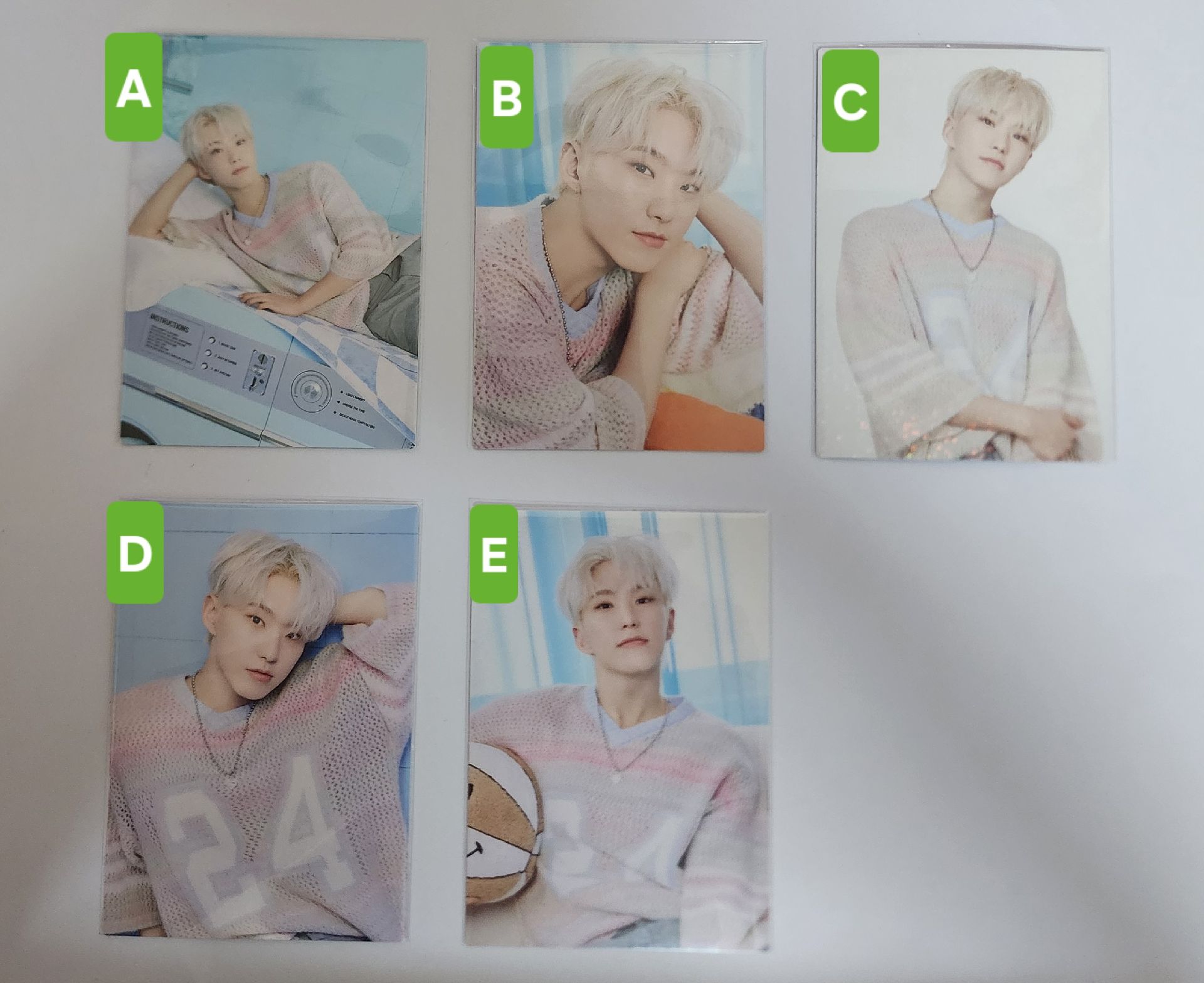 SEVENTEEN HOSHI 權順榮 小卡 日場 卡包 隨機卡