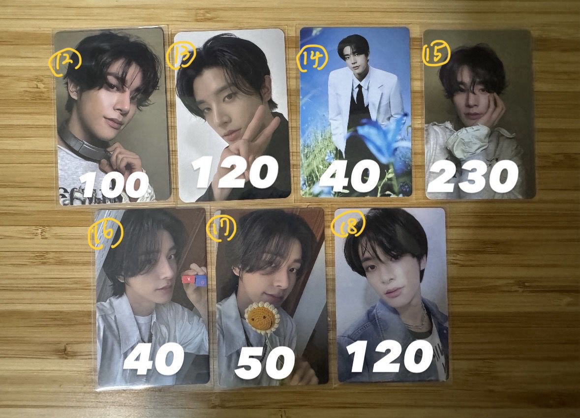 ENHYPEN 沈載倫小卡