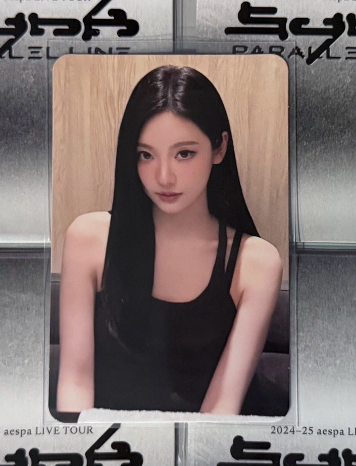 aespa NINGNING 二巡安可場周 隨機卡寧