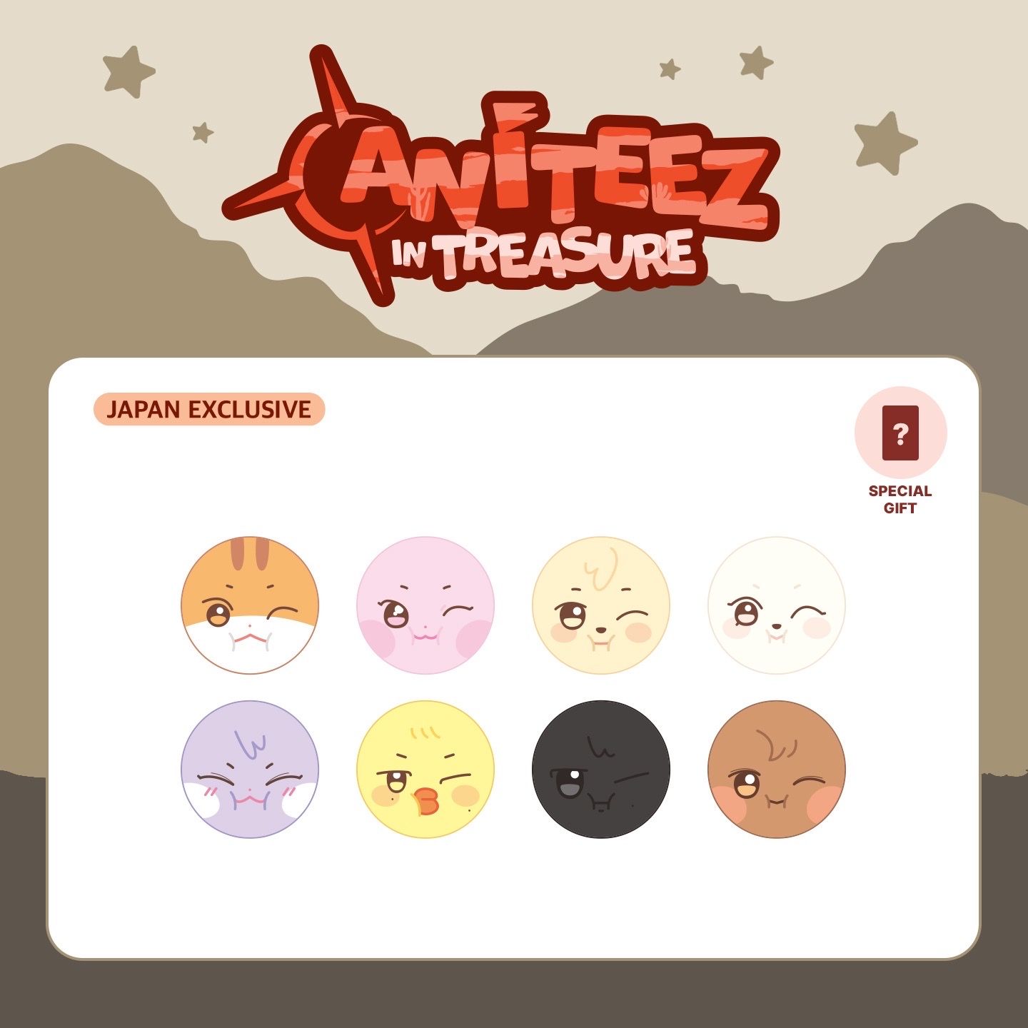 SOFT CAN BADGE (JAPAN EXCLUSIVE) 日本限定徽章