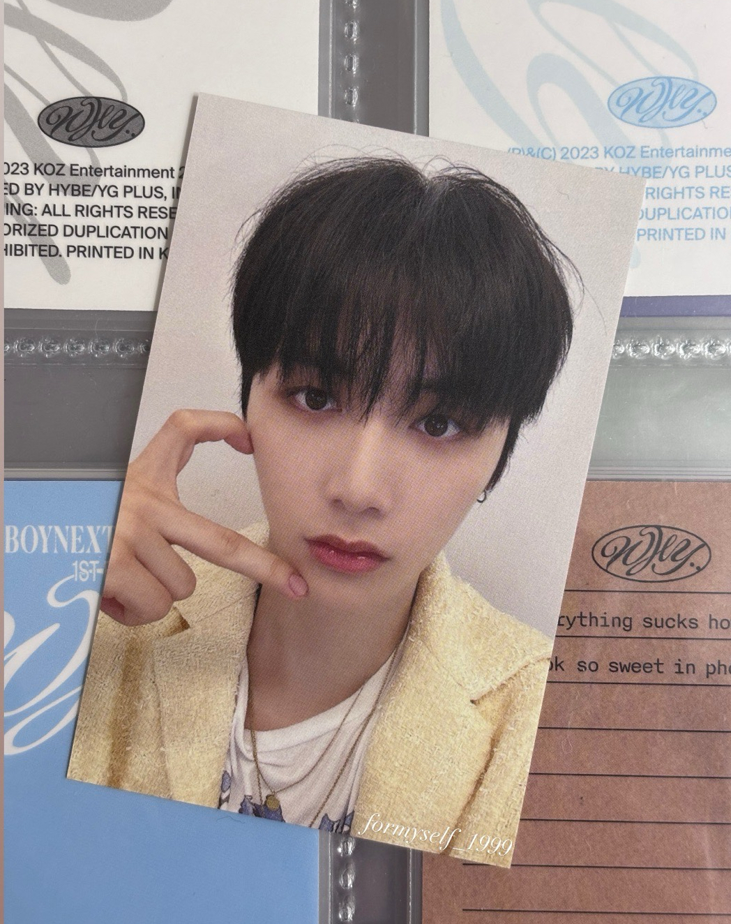 （直出）WHY日咖抽選卡