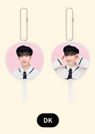 SEVENTEEN 日本FM HOLIDAY飯咪周邊 LUCKY DRAW 小扇 DK 碩珉 隨機全新未拆