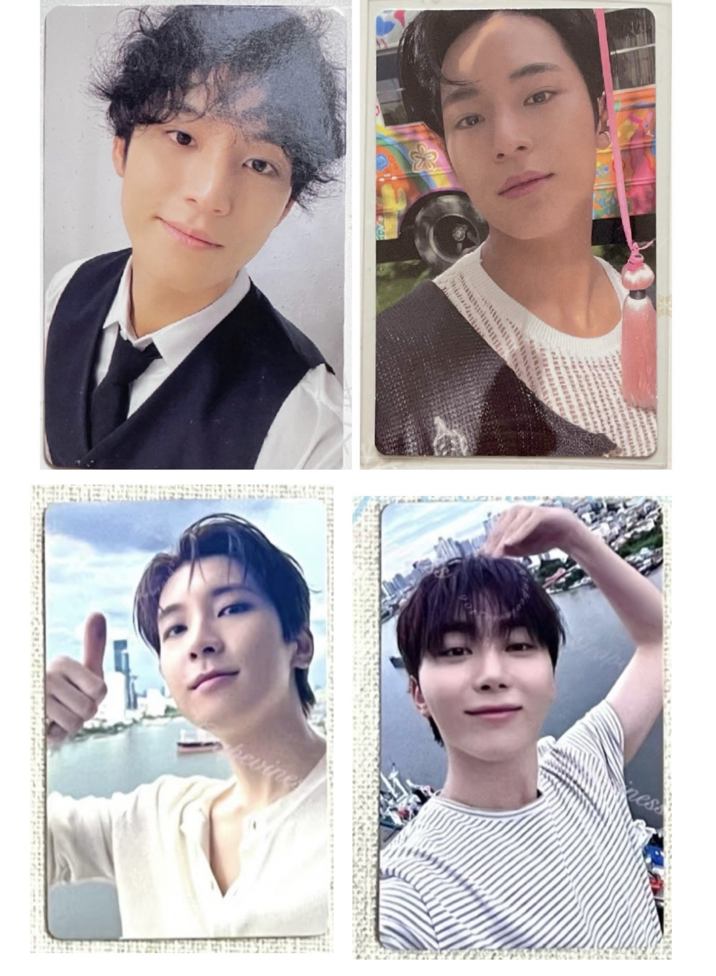 全圓佑 金珉奎 夫勝寛  四張合售