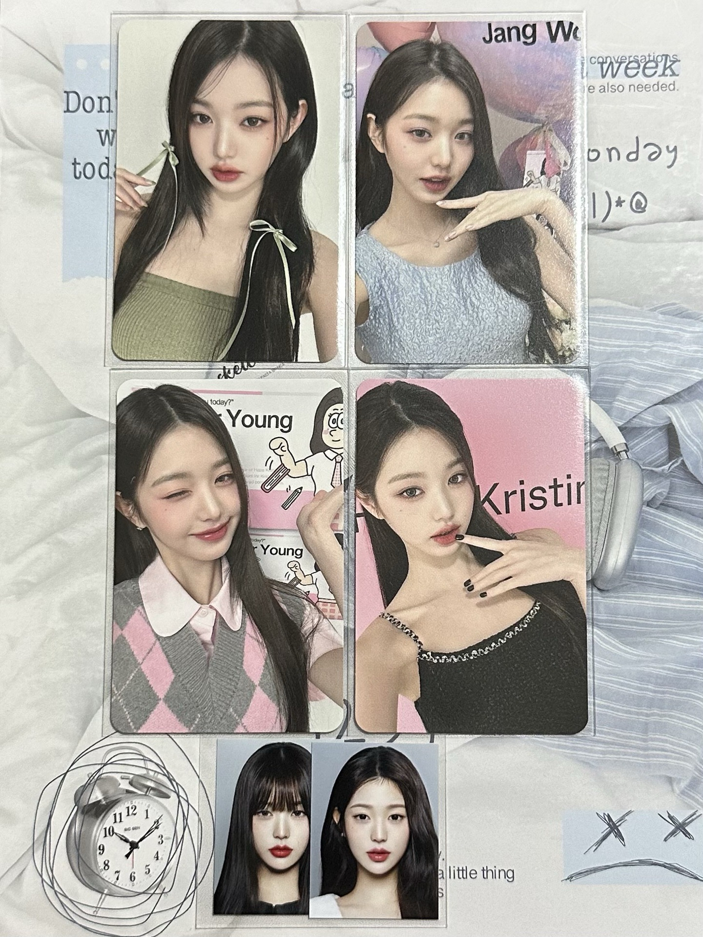 張員瑛 Hapa Kristin 代言卡 隱眼卡 4.0 一套