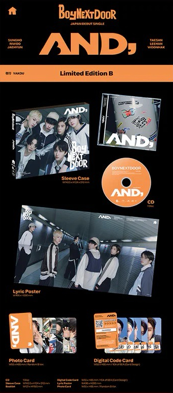 Limited Edition B 專輯配置