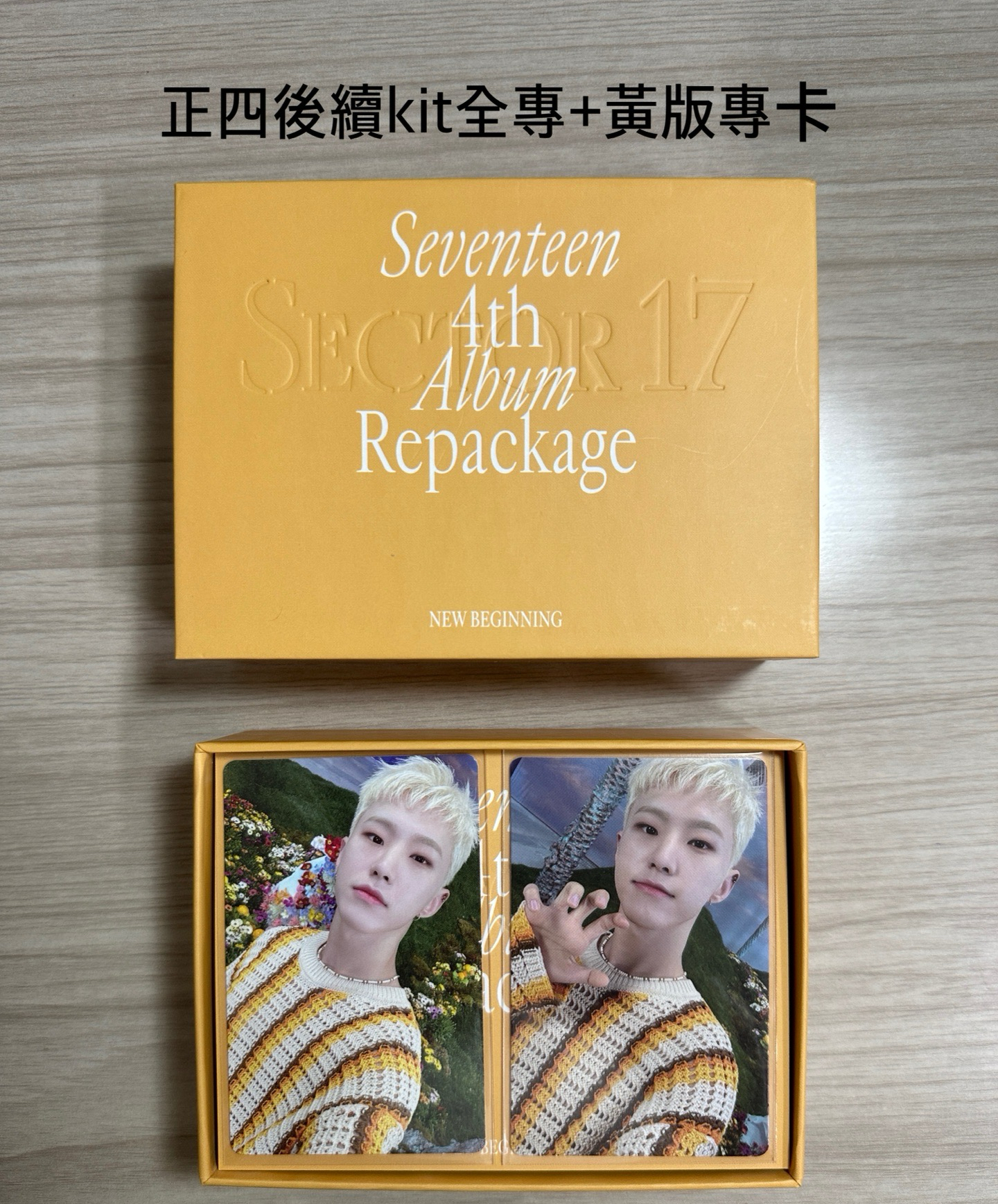 現貨💎SEVENTEEN 正規四後續 kit專Hoshi+一般專Hoshi專卡