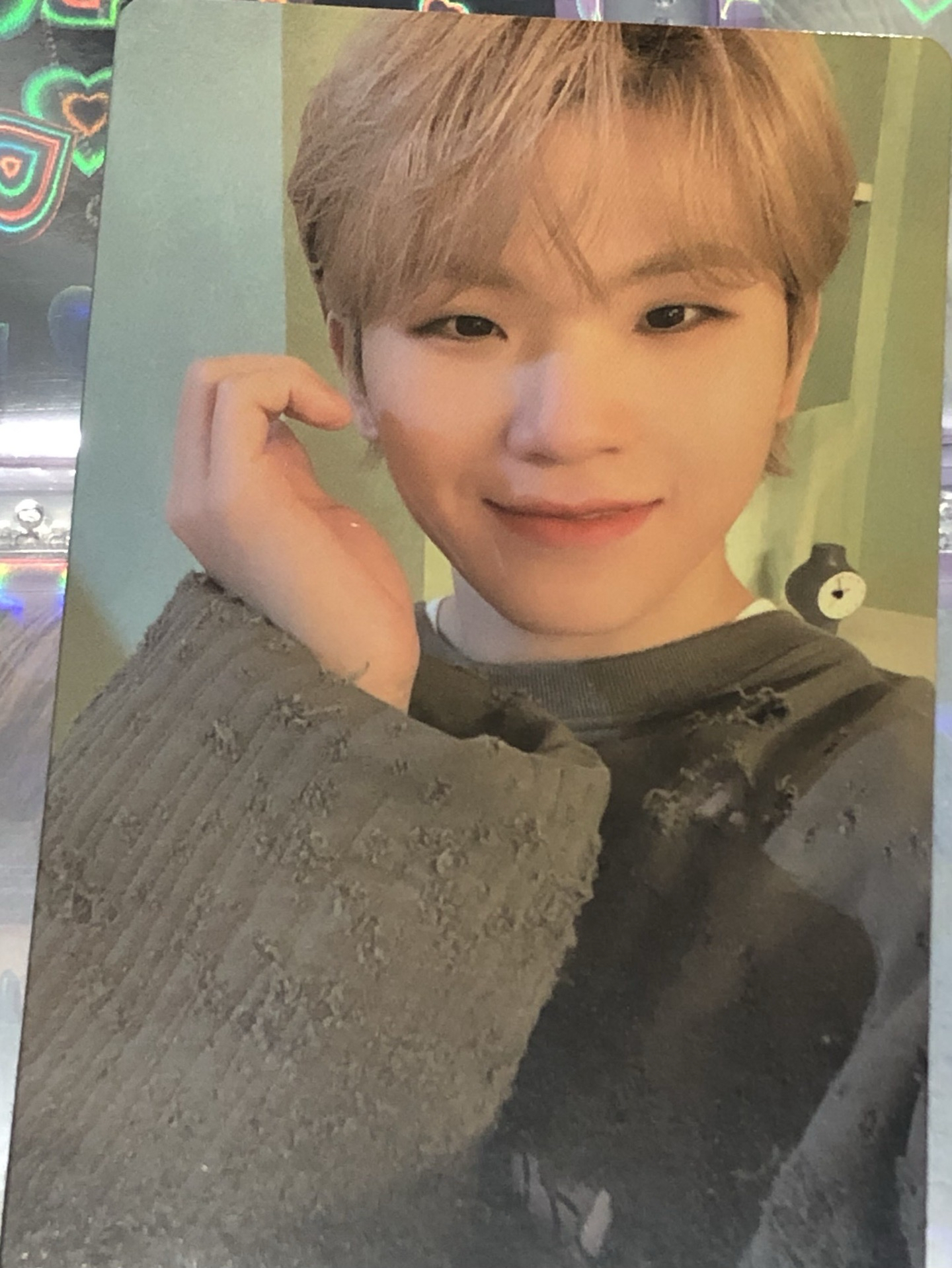 seventeen 迷你9 克拉盤隨機小卡（95&96 line)