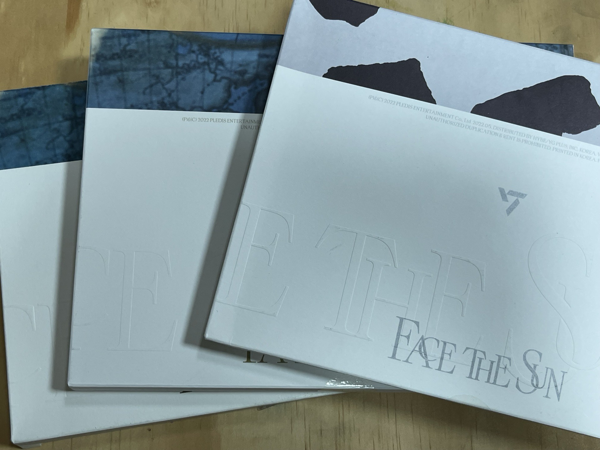 SEVENTEEN FML FACE THE SUN THIS MAN BSS空專