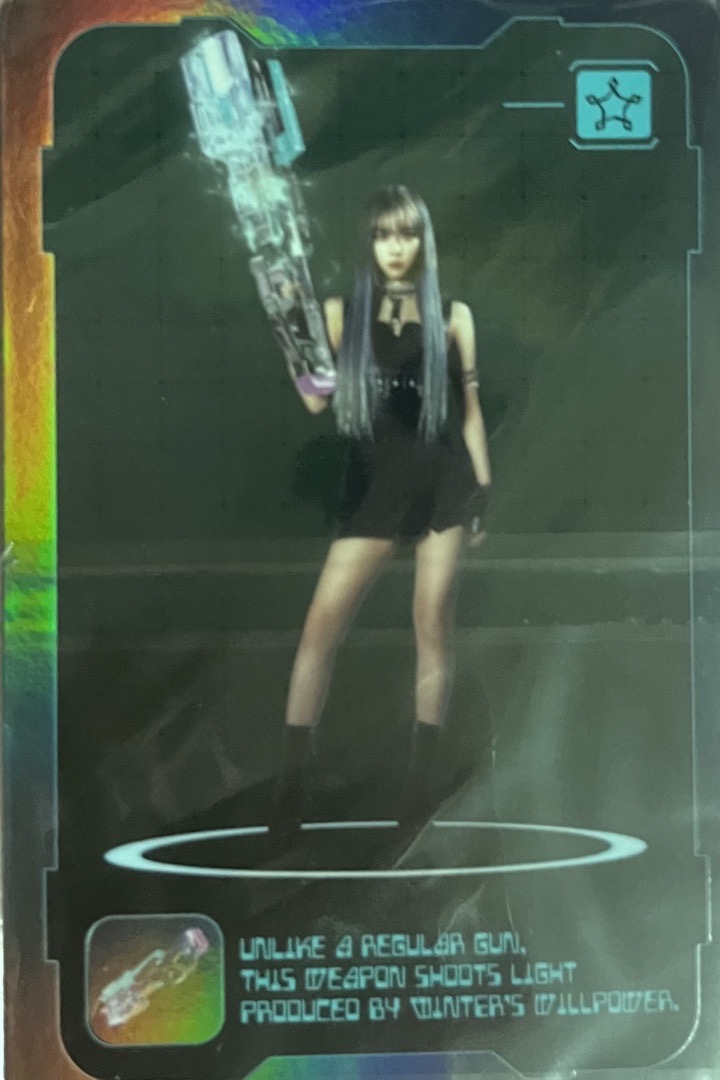 aespa winter girls 角色卡