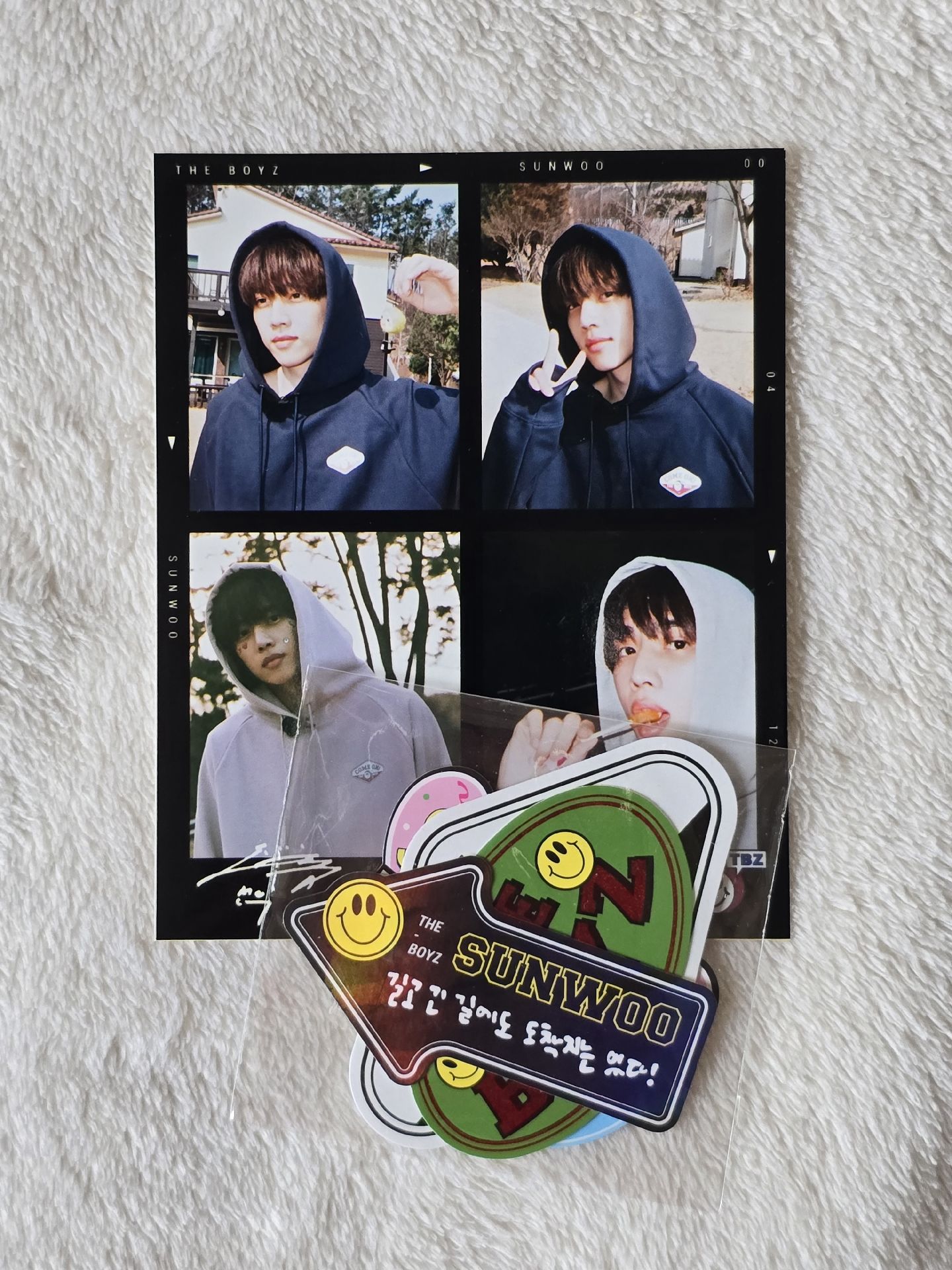 四格照片貼紙組