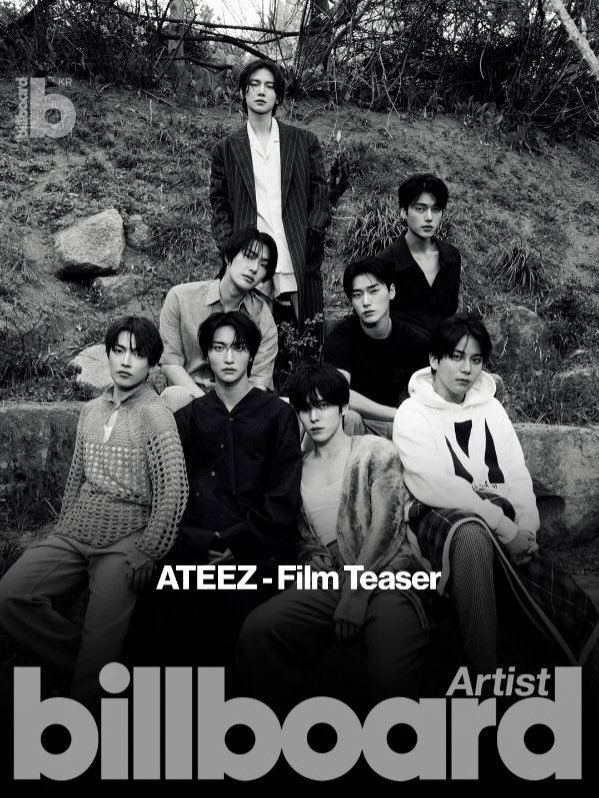 ATEEZ for Billboard Artist Magazine