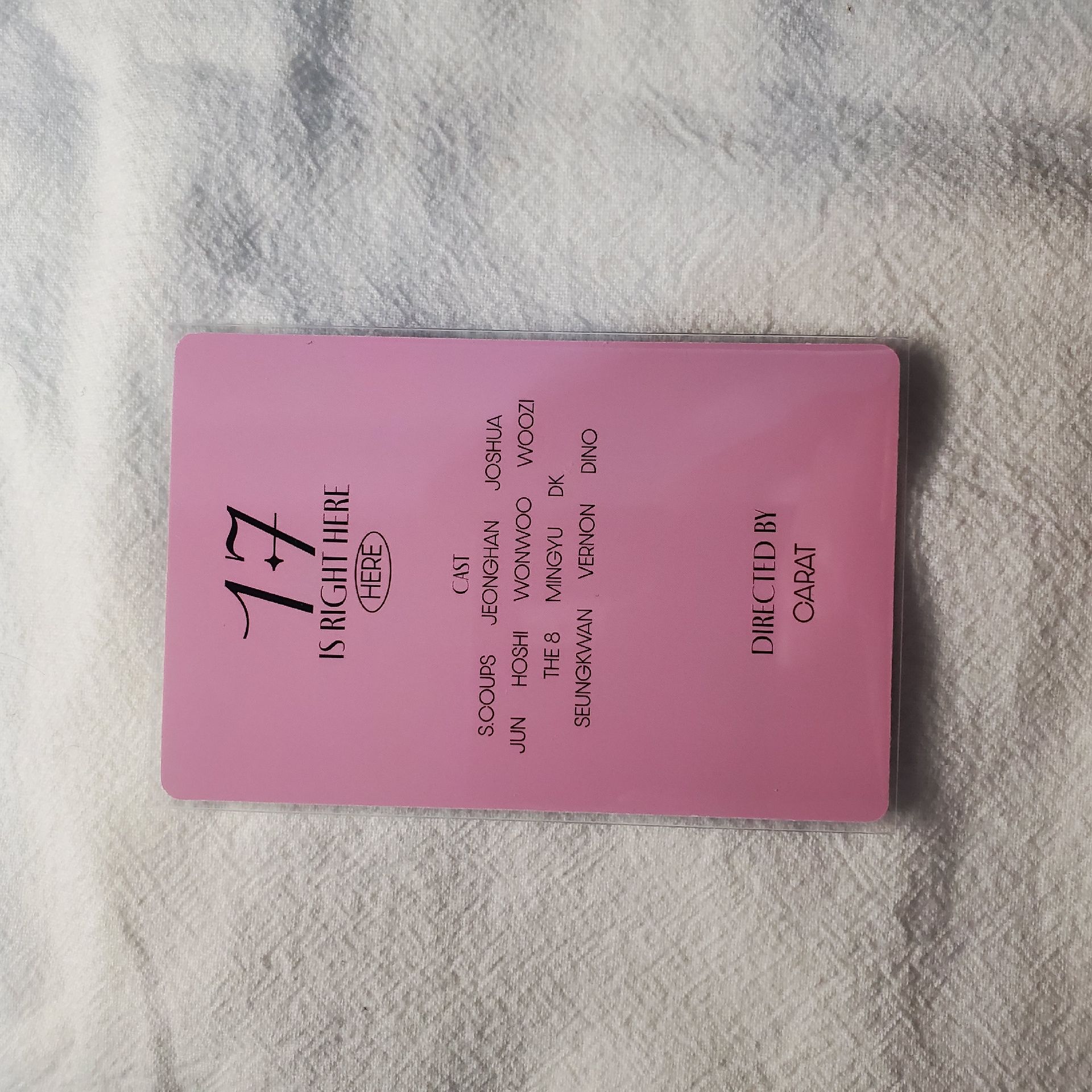 SEVENTEEN 珉奎 精選專 專卡