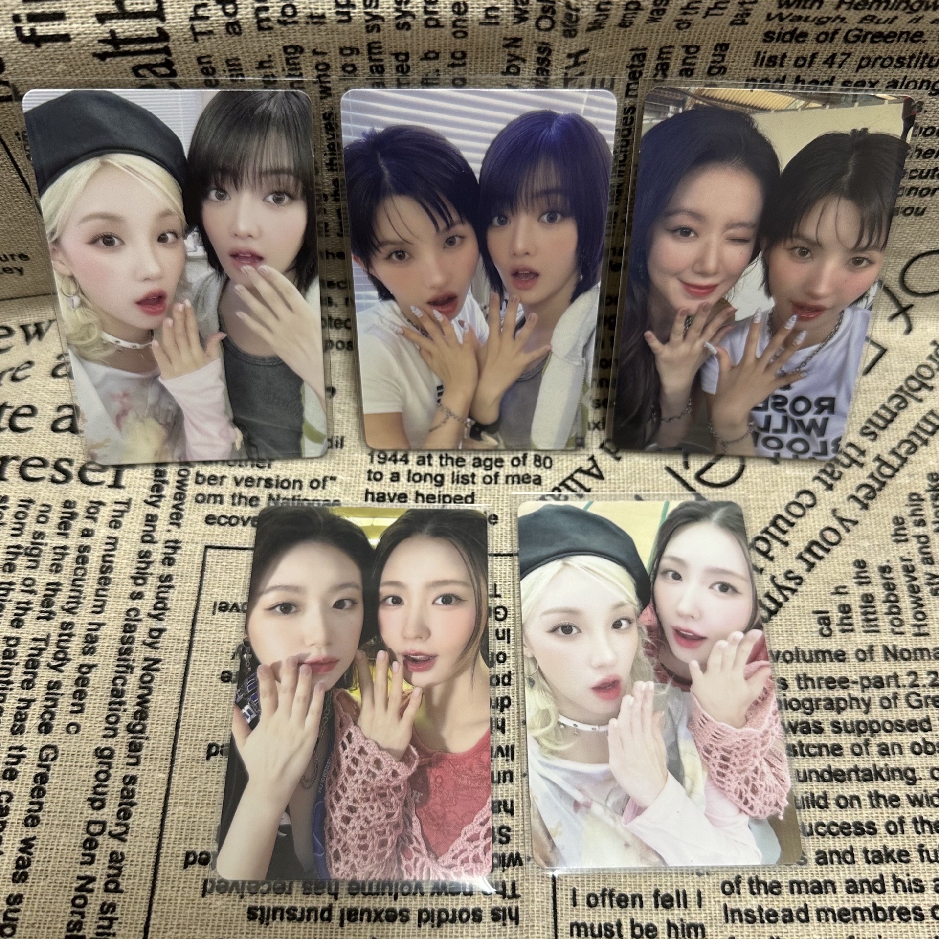 i-dle 日巡一番賞分隊卡 姐弟 米琦 米卷 花卷 直出賣場