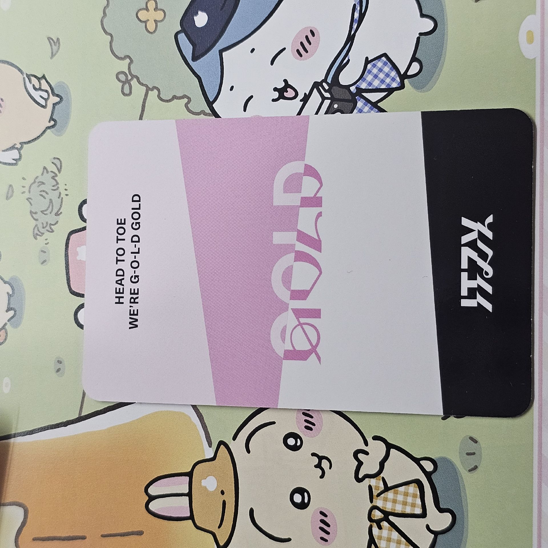 GOLD 專輯卡 STANDARD ver.