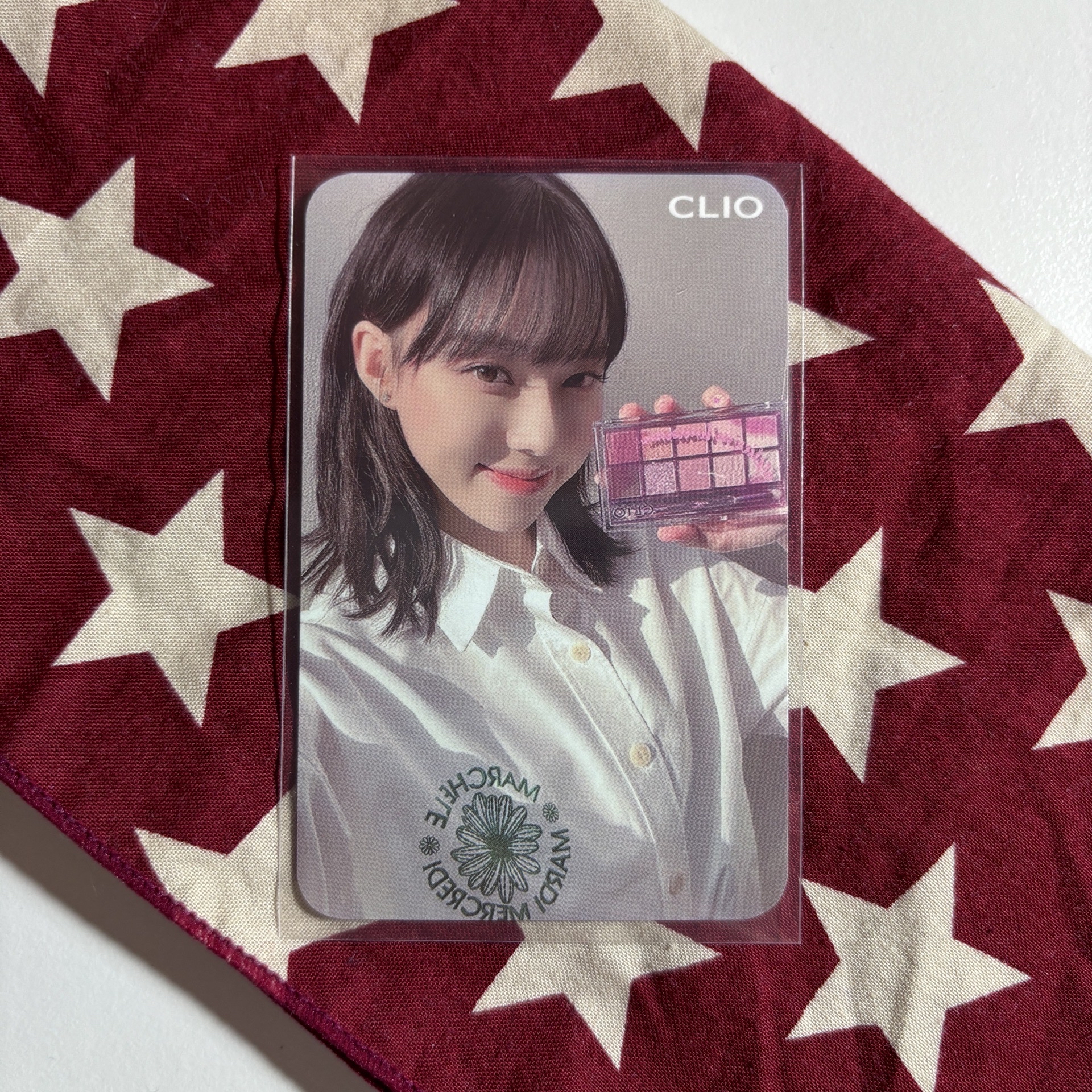 Clio眼影 代言卡 冬 ⋆.˚⊹⁺