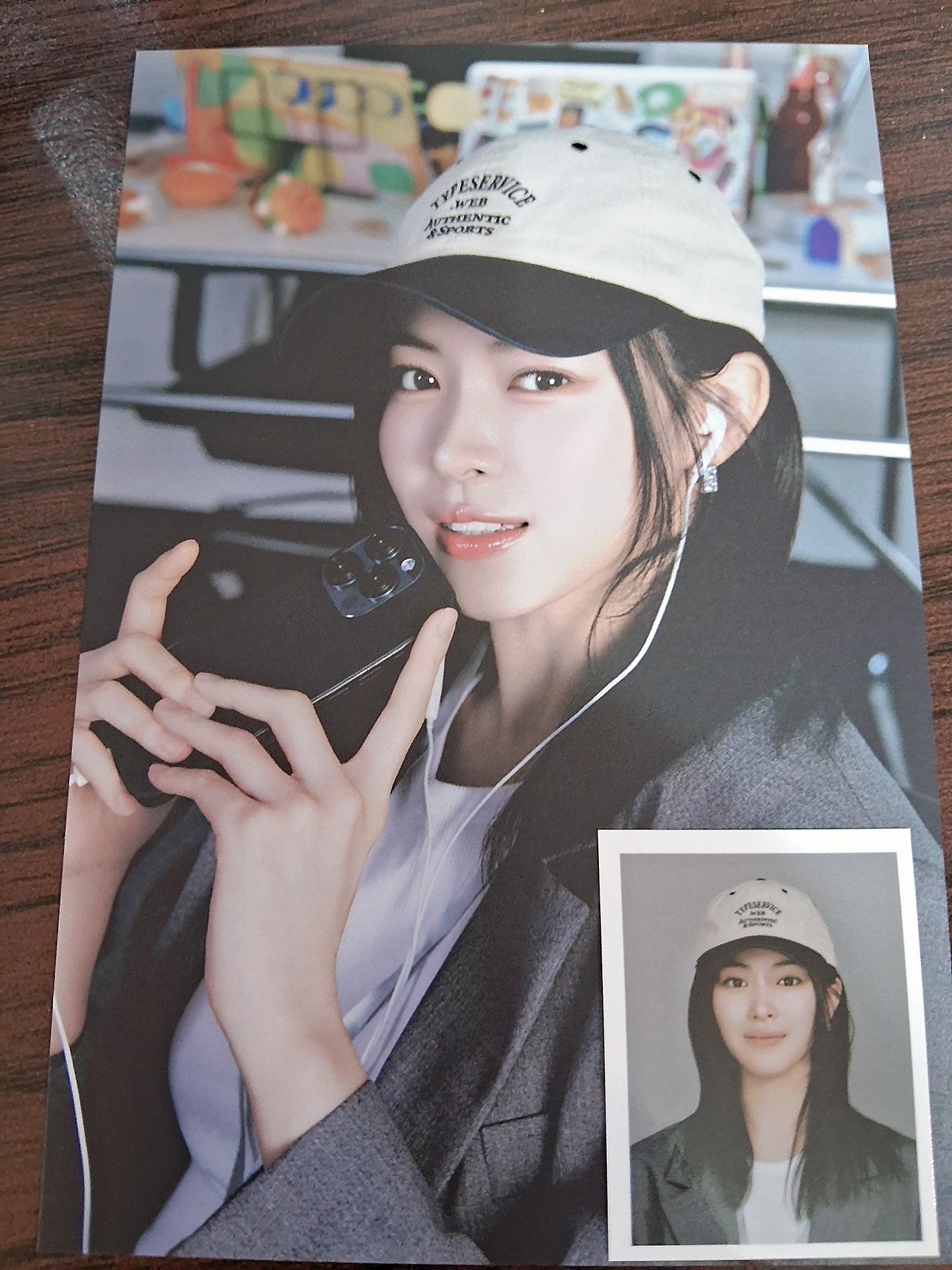 留真特典卡+明信片+證件照