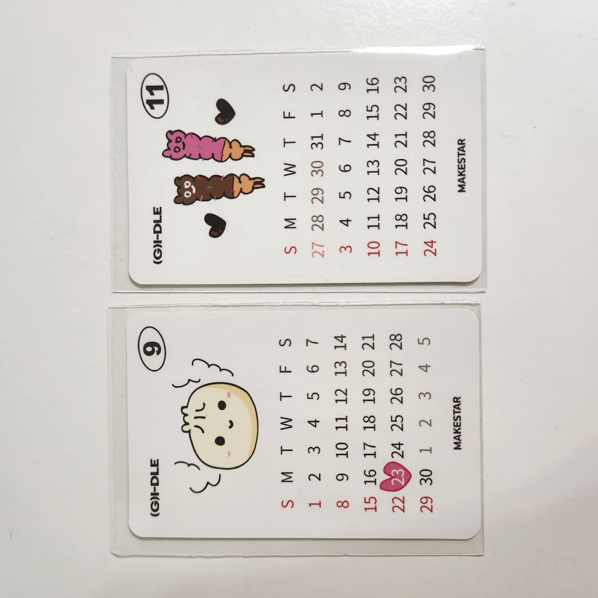 正規二MS1.0雨琦 生日卡背