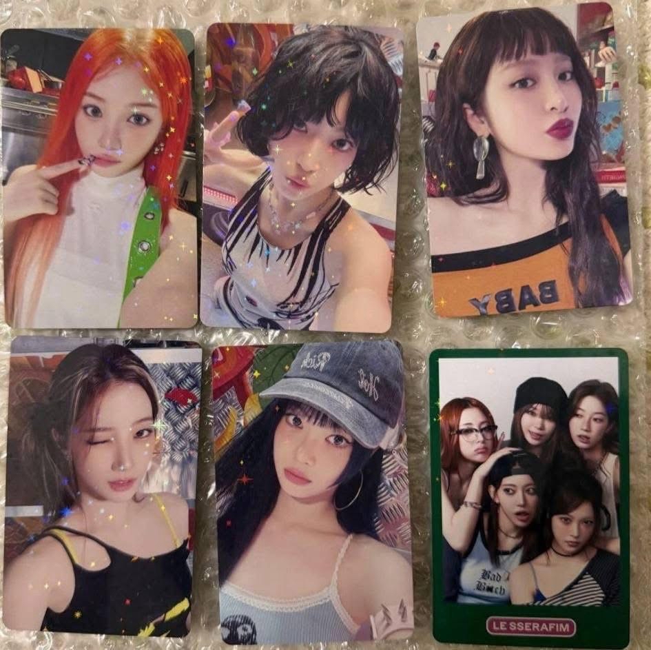 LE SSERAFIM spaghetti 日咖預售卡