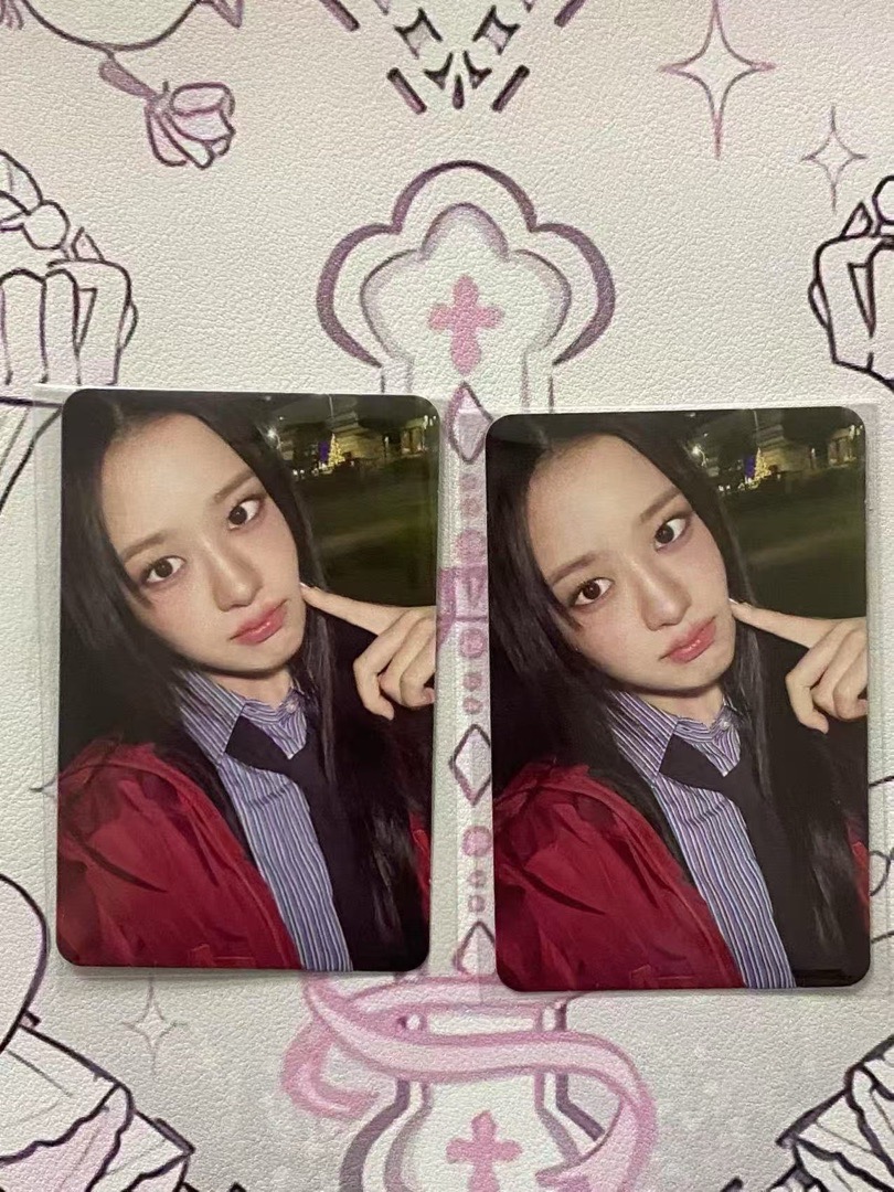 IVE 安俞真 一周打歌卡