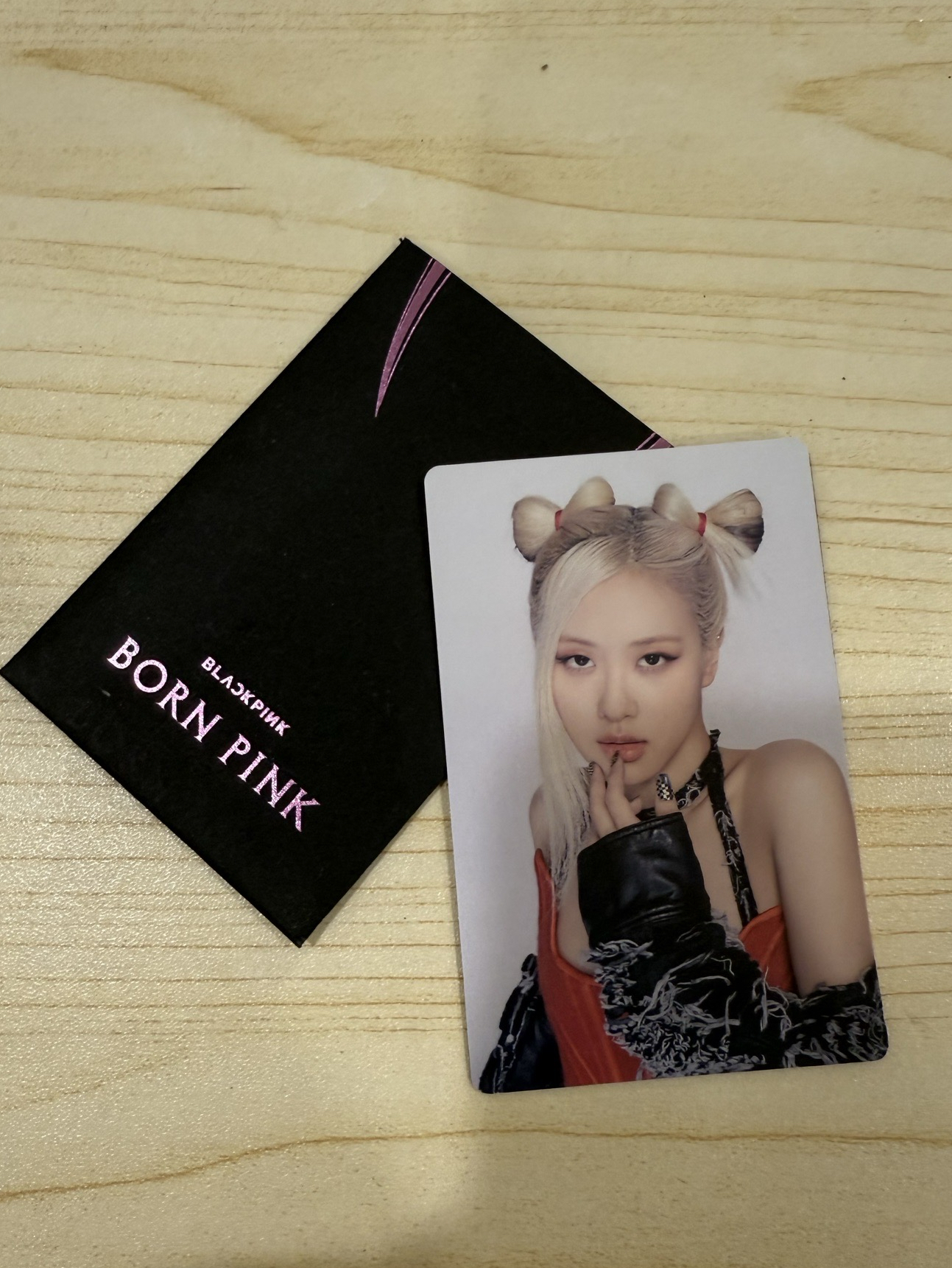 BLACKPINK BORNPINK YG特典卡 Rosé