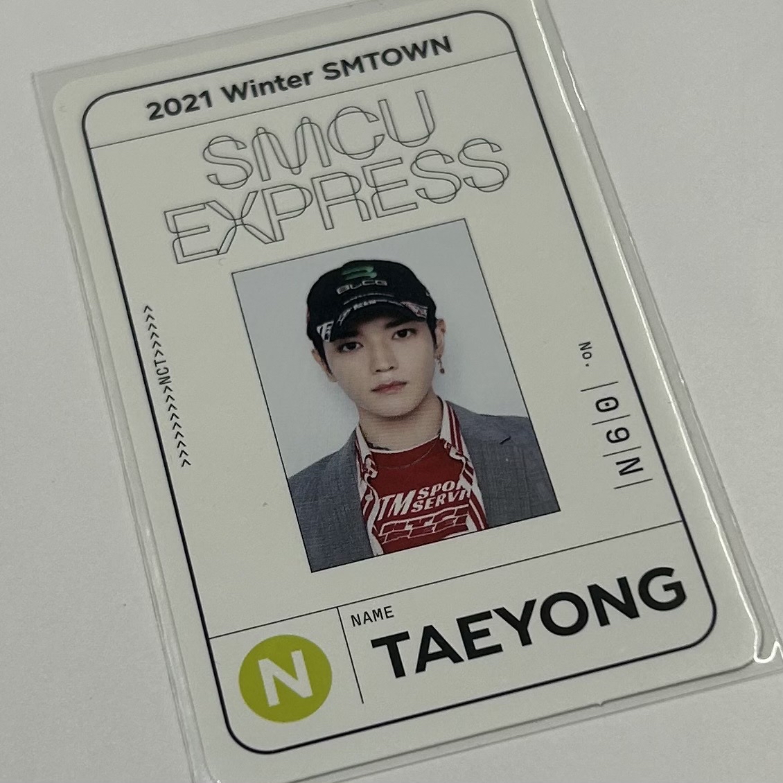 李泰容 SM家族冬專卡