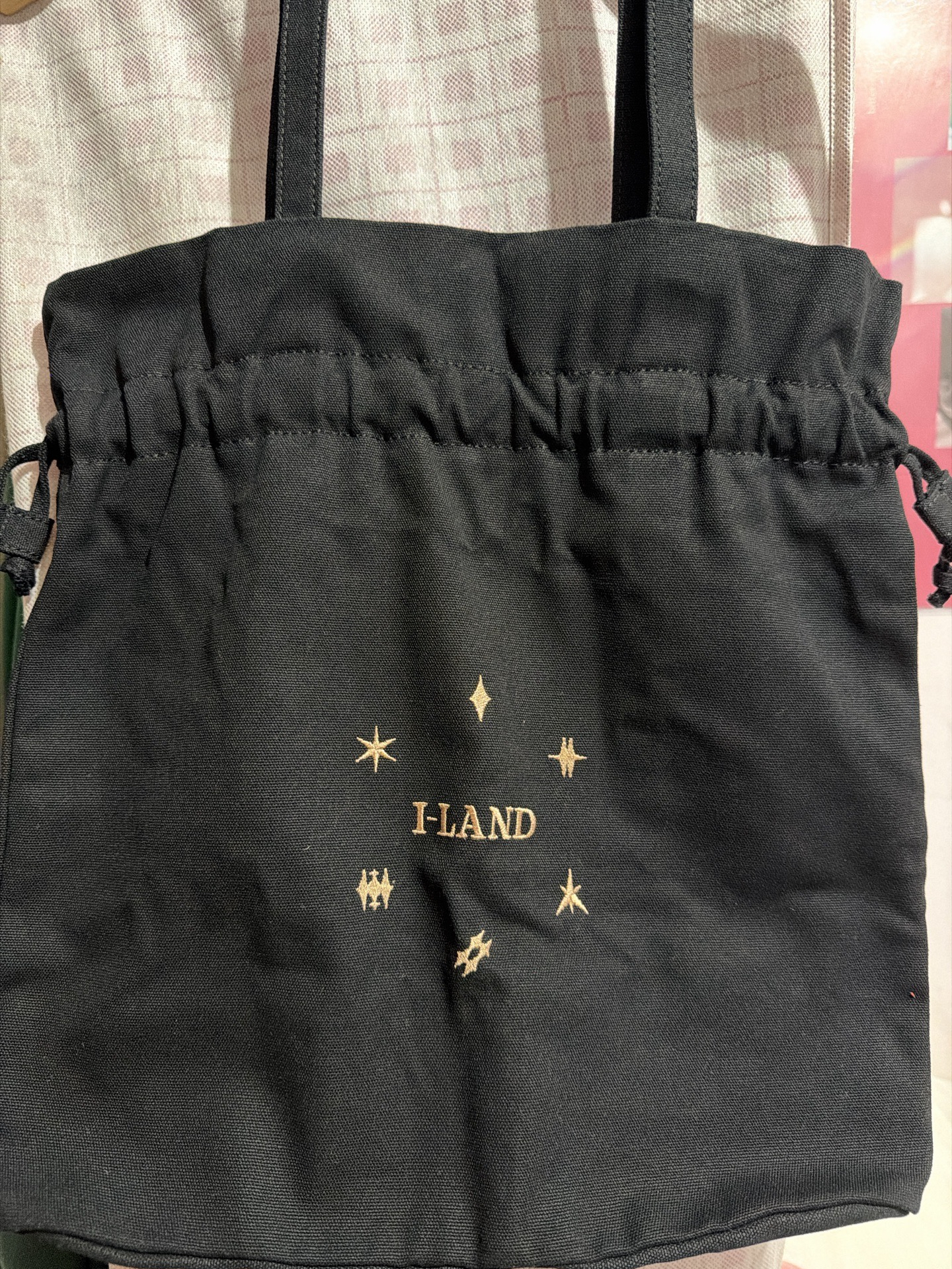 i-land演唱會周邊手提/肩背抽繩袋