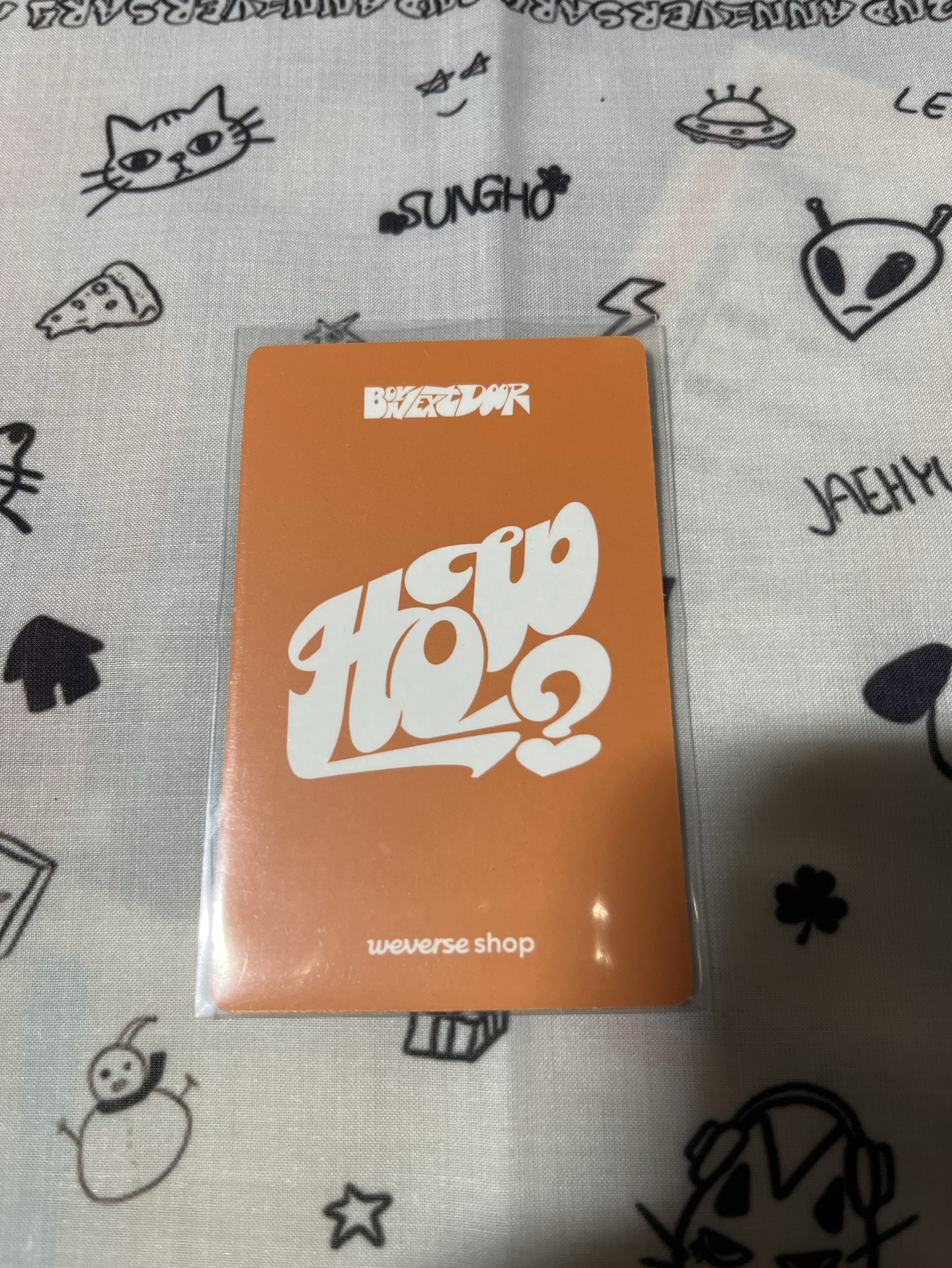 Taesan how？特典卡