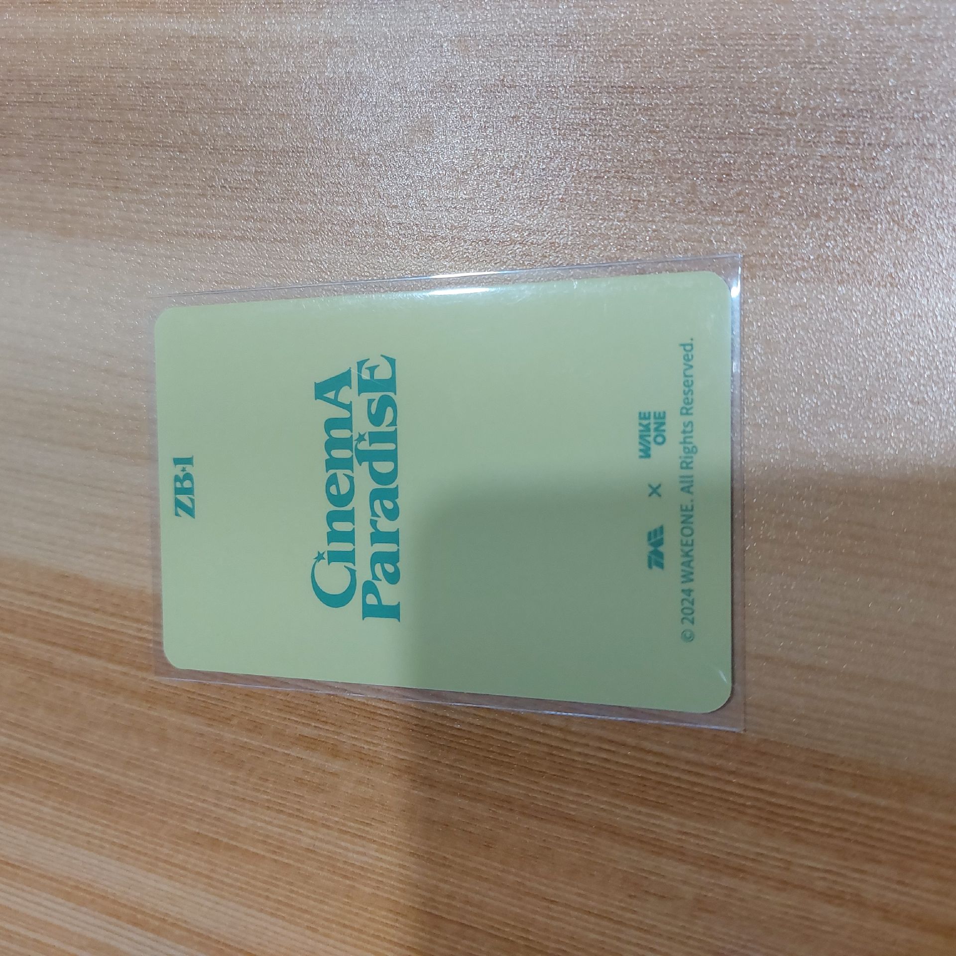 ZEROBASEONE CinemA ParadisE 星光卡 二星 金奎彬 KIM GYUVIN