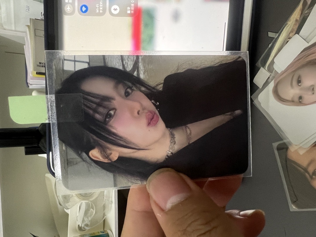 aespa正規一星河sr特典卡d柚 中文卡背