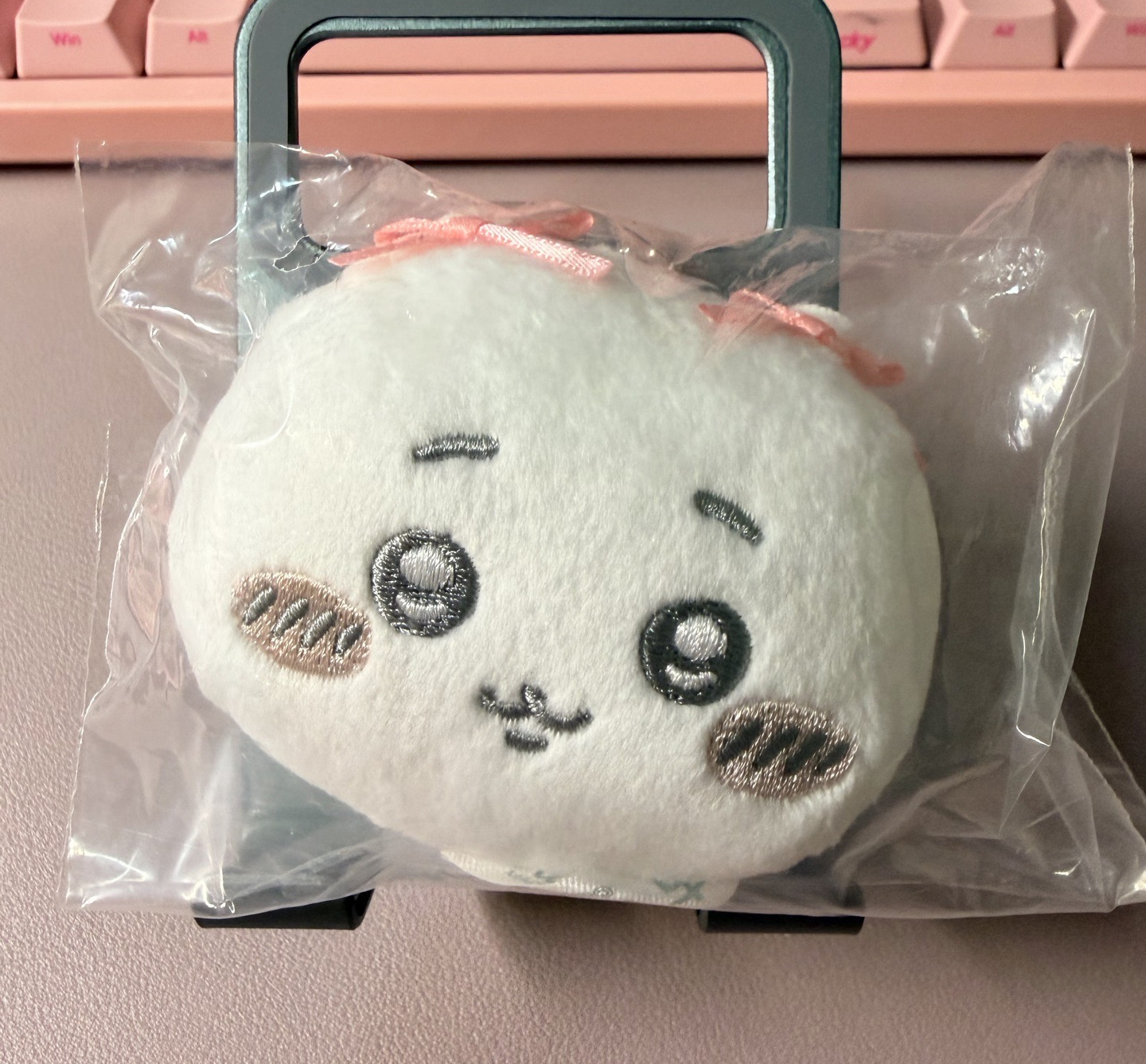 扭蛋吊飾鏡子 蝴蝶結吉伊