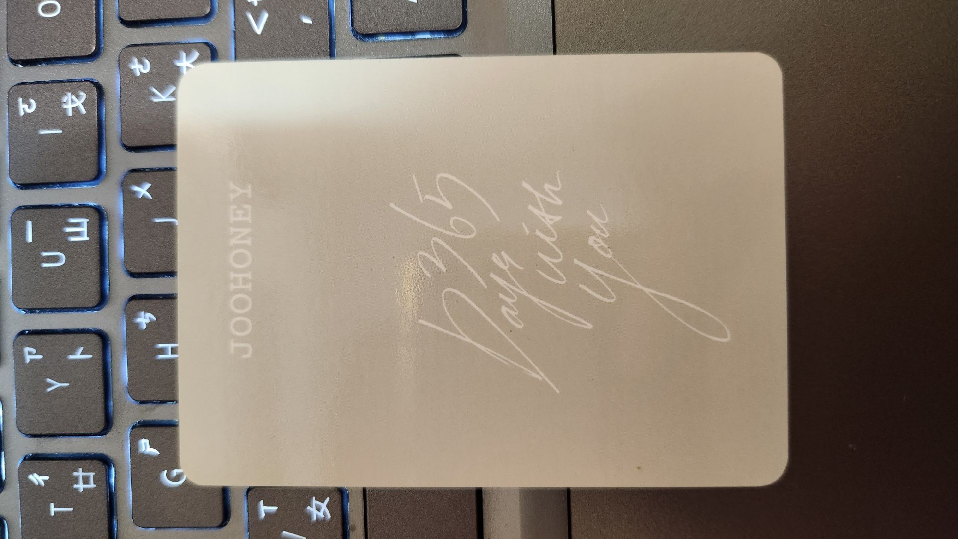 MONSTA X 2022年曆組 K4通路特典卡 周憲